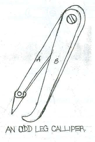 odd leg caliper drawing|WORKSHOP PRACTICE (Fitting Shop) .